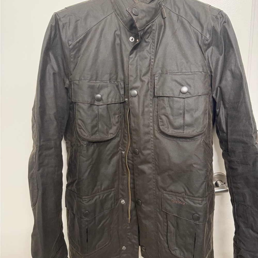 Barbour Men's Corbridge Dark Green Wax Jacket